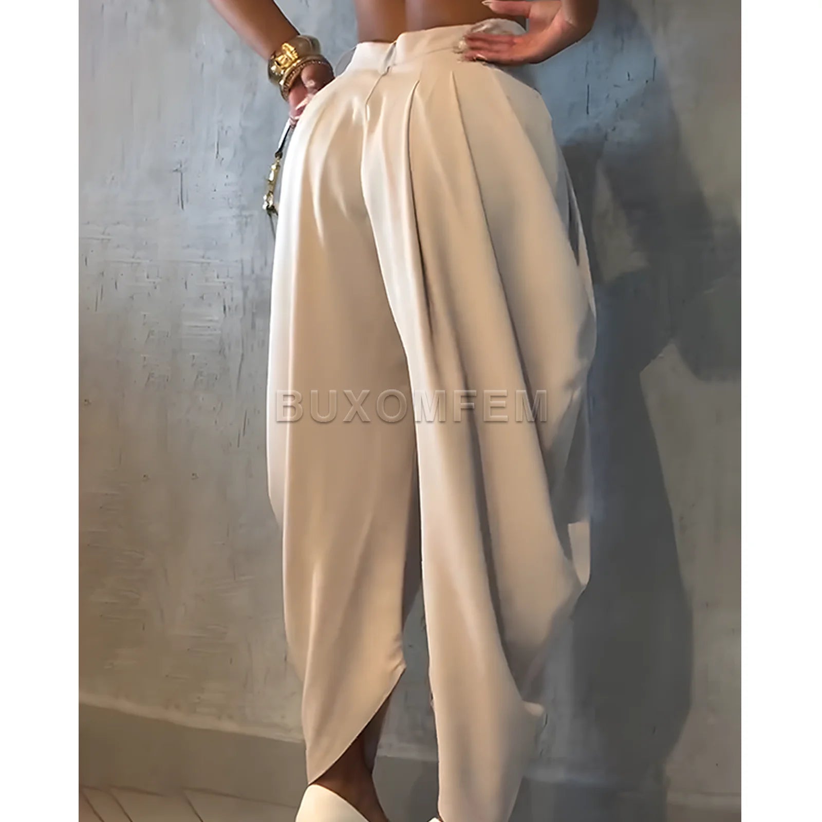 Pleated Loose Pants